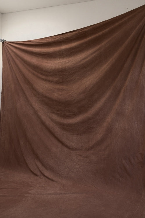[3x3m] Cotton Backdrop Recycled Brown