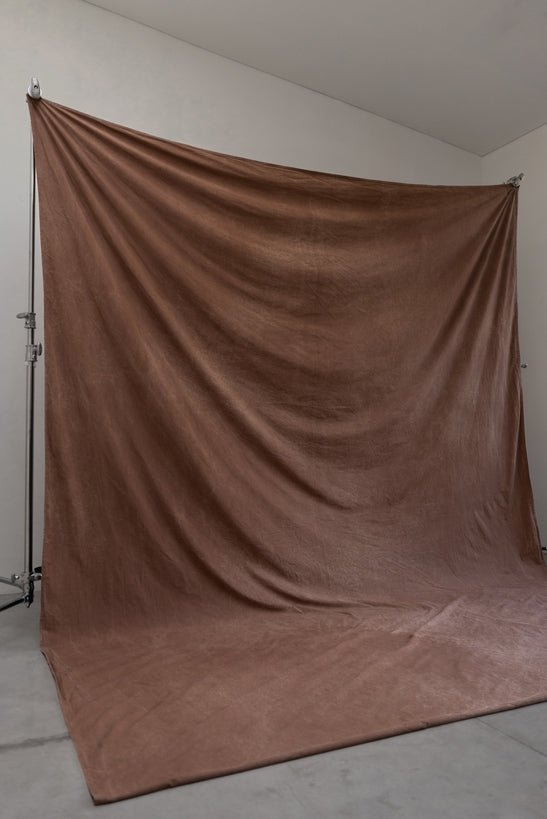[3x3m] Cotton Backdrop Recycled Brown