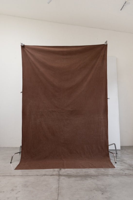 [2x3m] Cotton Backdrop Recycled Brown