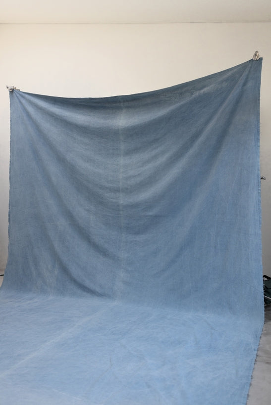 [3x6m] Canvas Backdrop Nile Blue