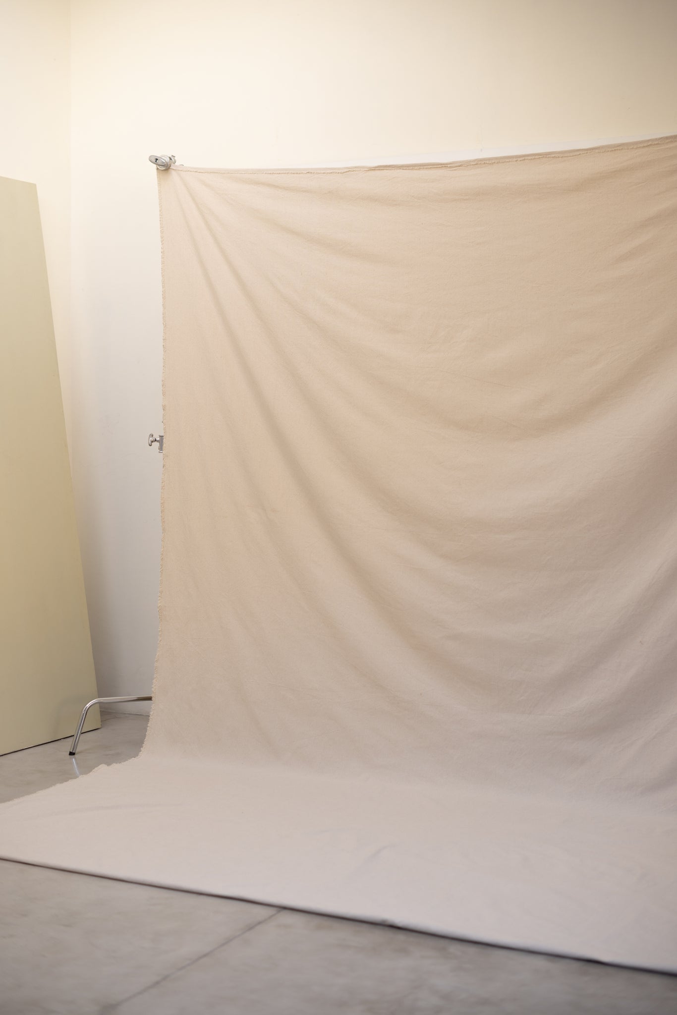 [3x4.75m] Canvas Backdrop Milky White