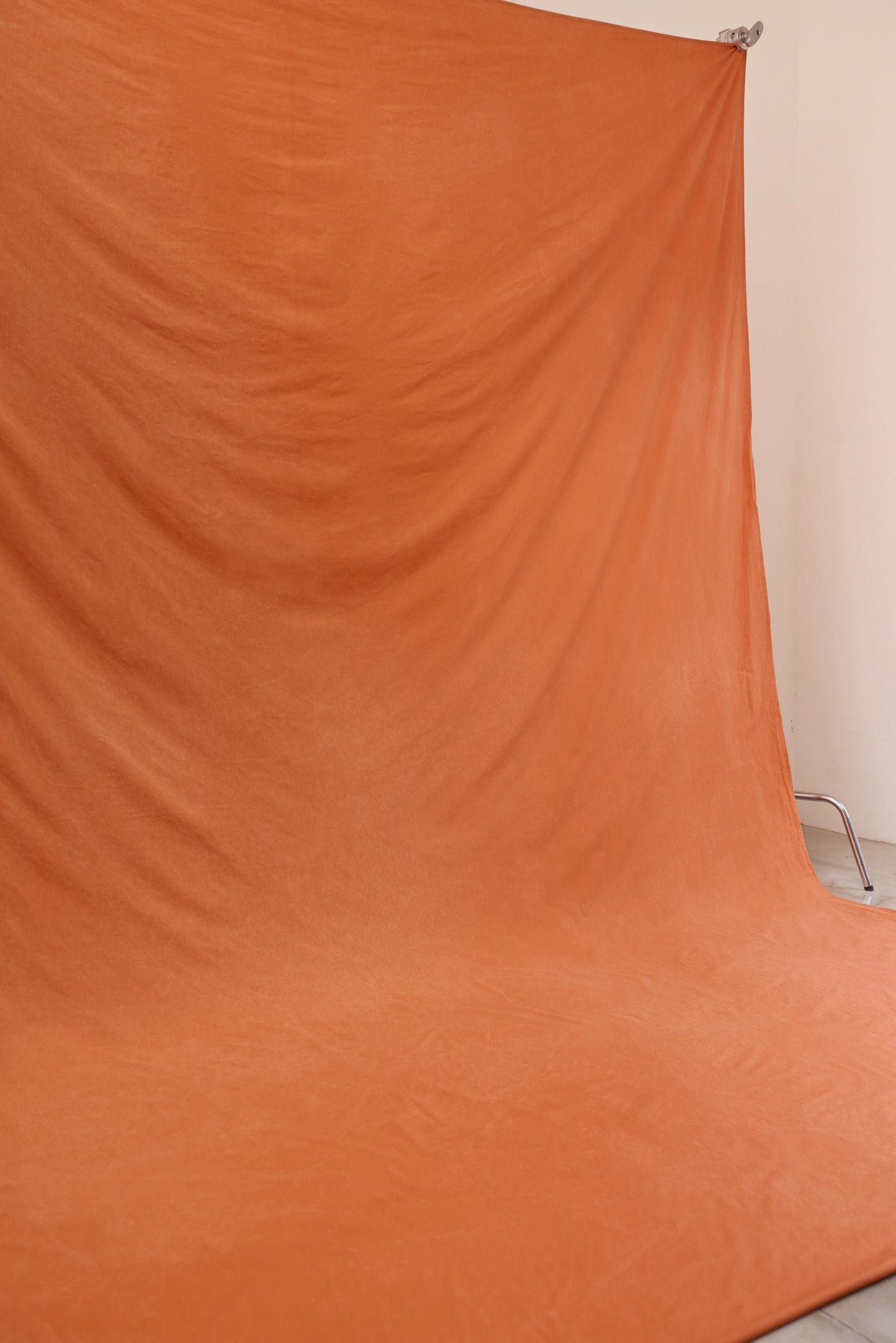 [3x4m] Cotton Backdrop Tangerine