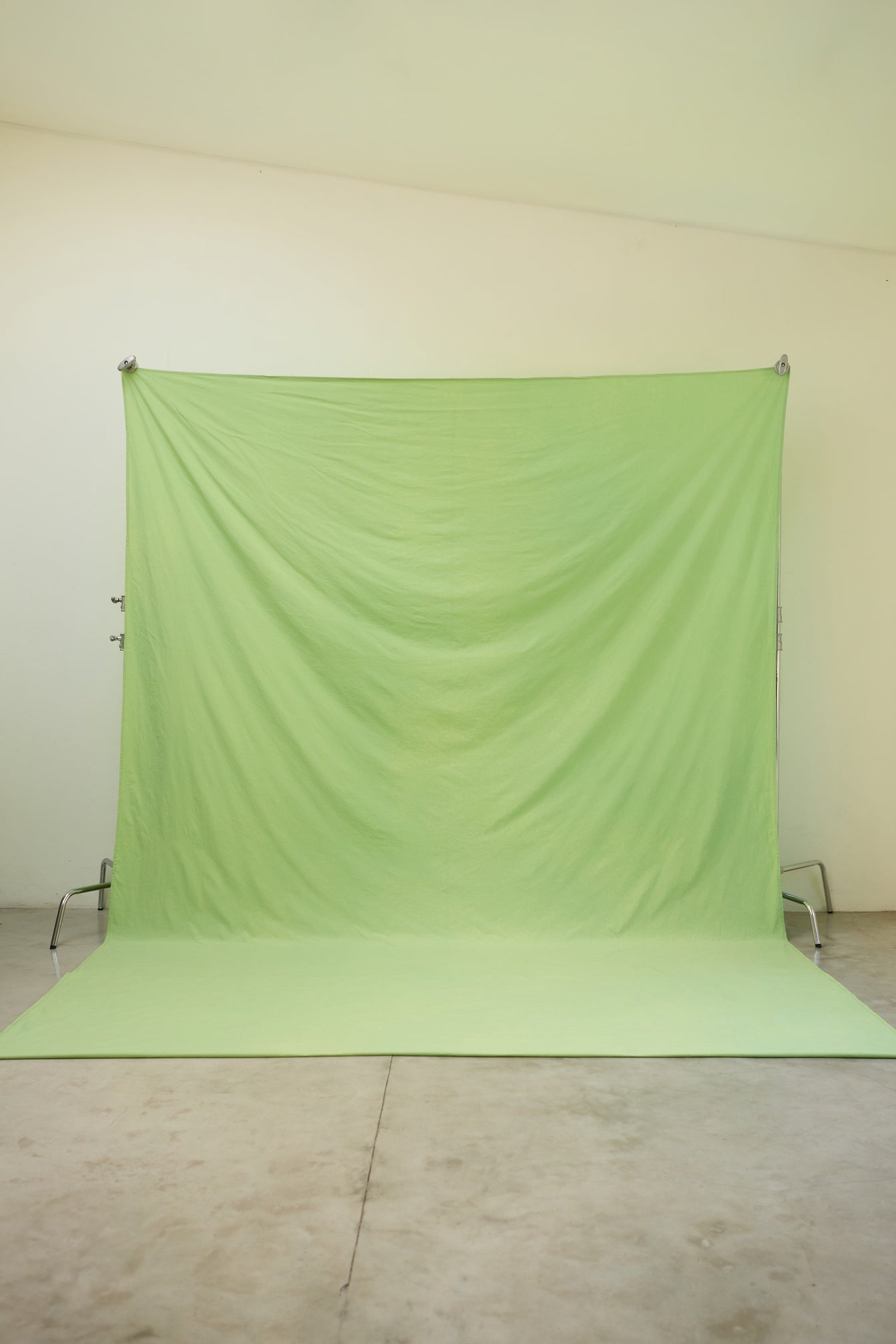 [3x6m] Cotton Backdrop Apple Green