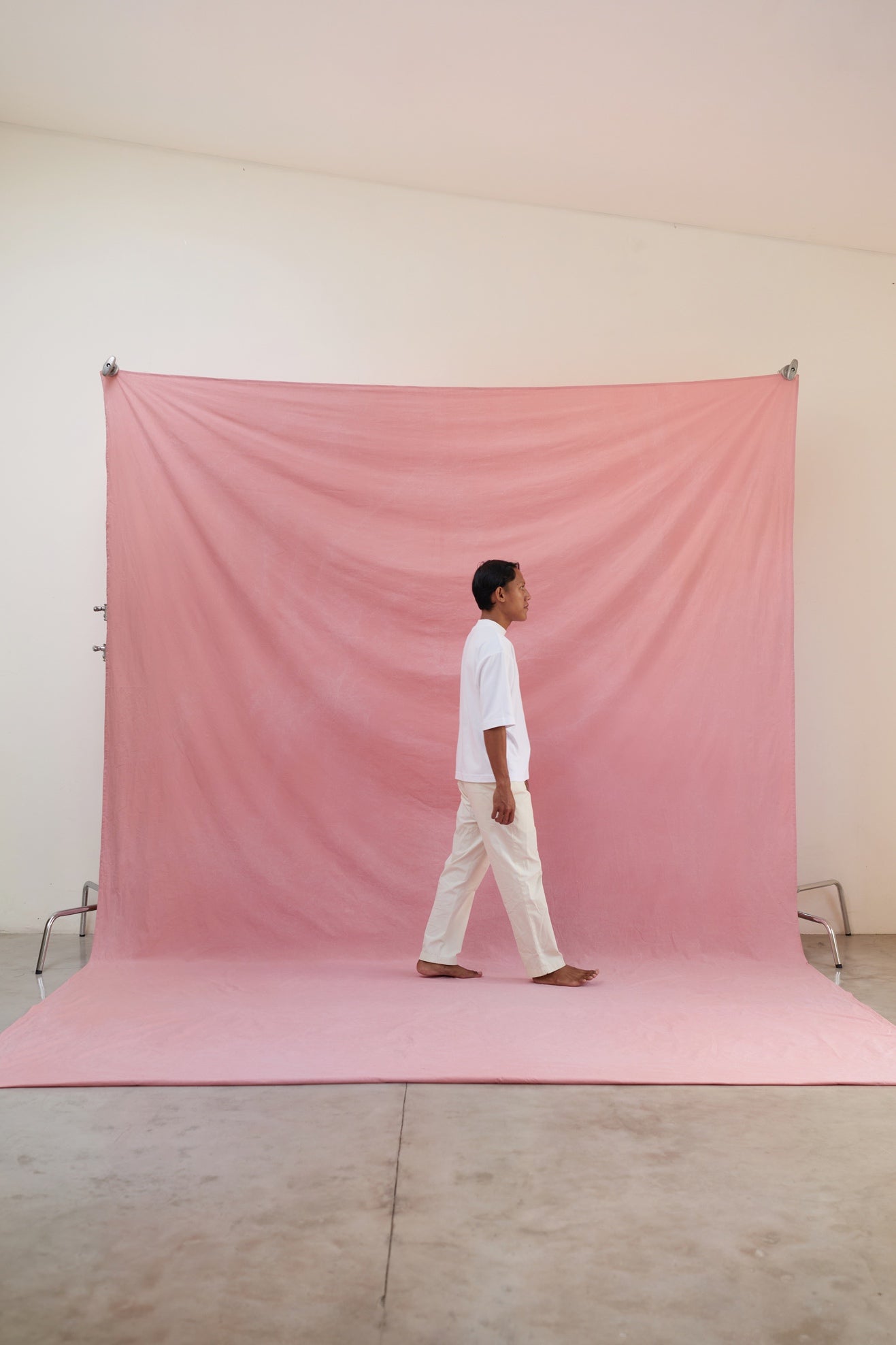 [3x3.75m] Cotton Backdrop Blush Pink
