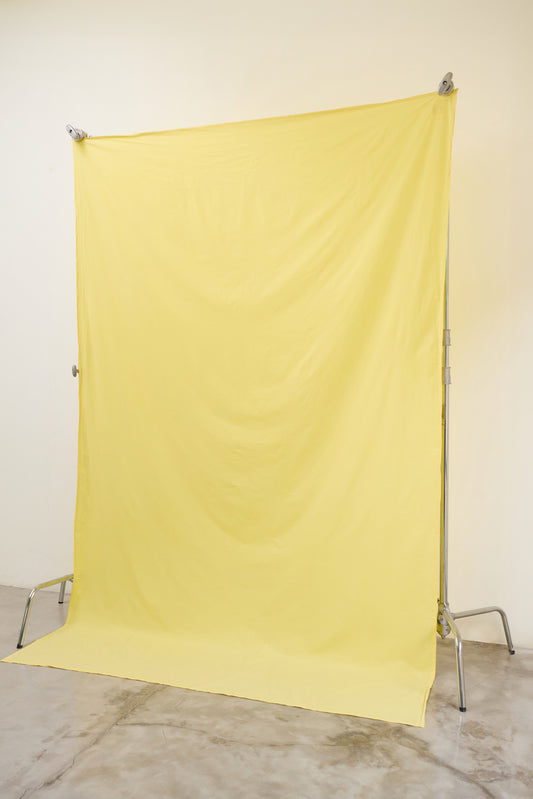 [3x2m] Cotton Backdrop Crayola Yellow