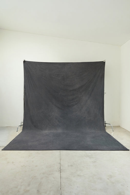 [3x7m] Cotton Backdrop Charcoal