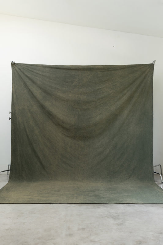 [3x5m] Cotton Backdrop Dark Green