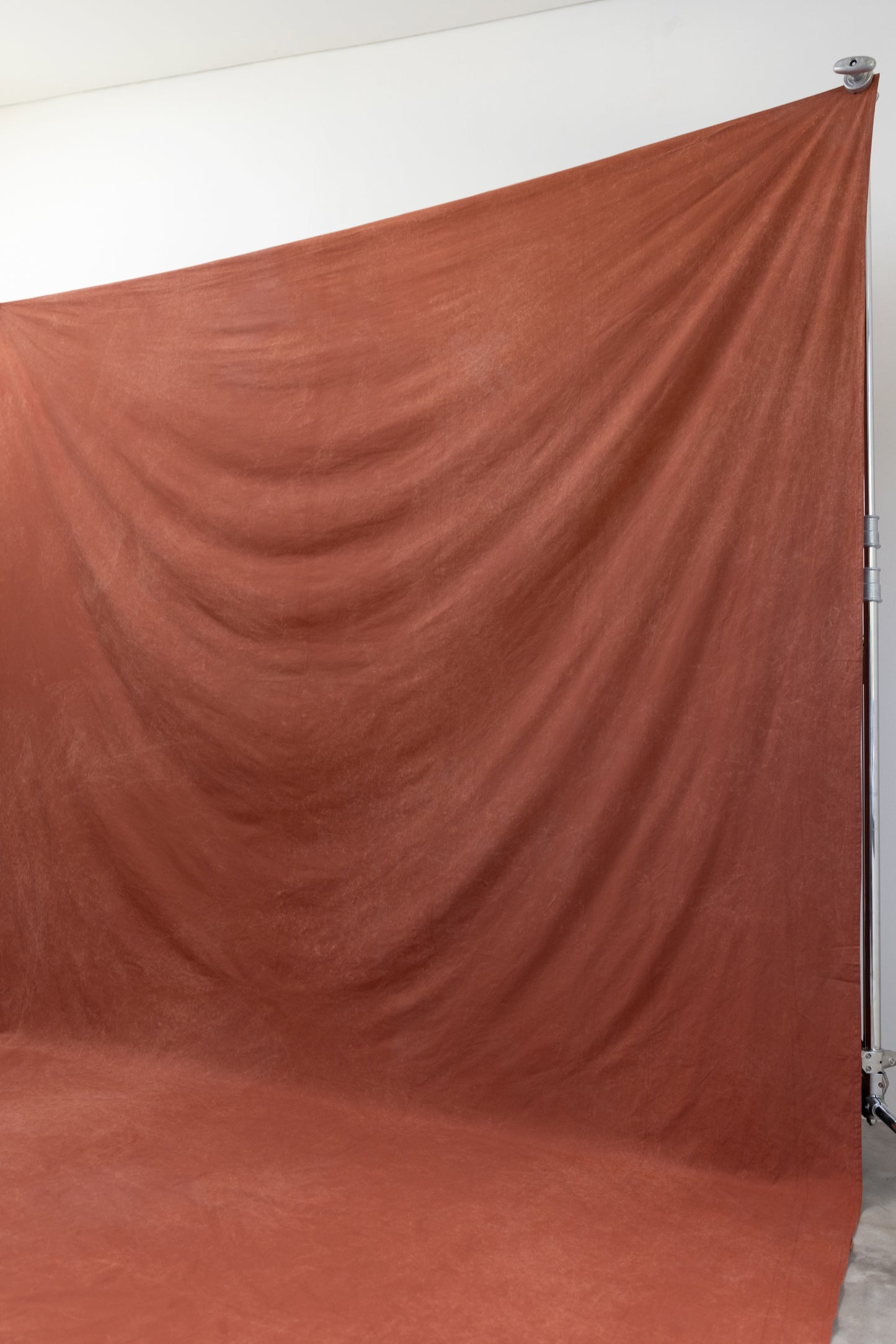 [3x6m] Cotton Backdrop Brick Red