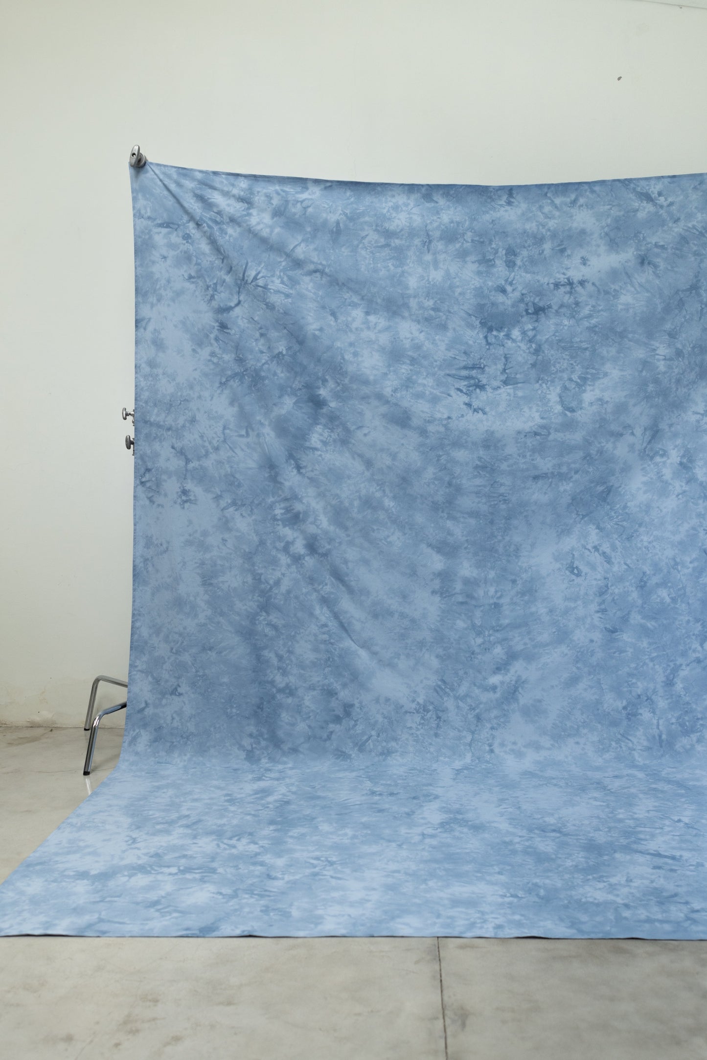 [3x4m] Tie-Dye Cotton Backdrop Bahamas Blue