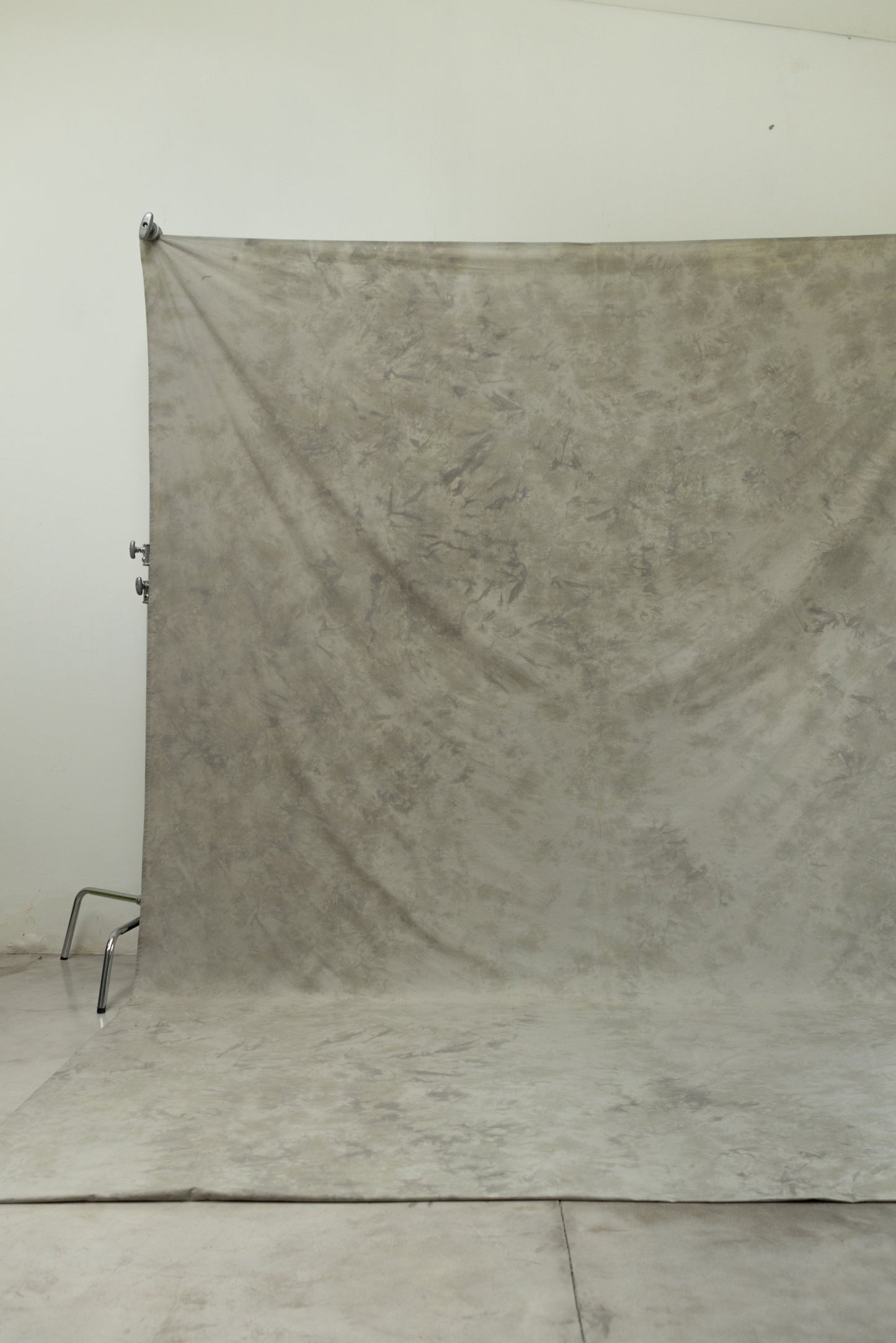 [3x5m] Tie-Dye Cotton Backdrop Muddy Grey