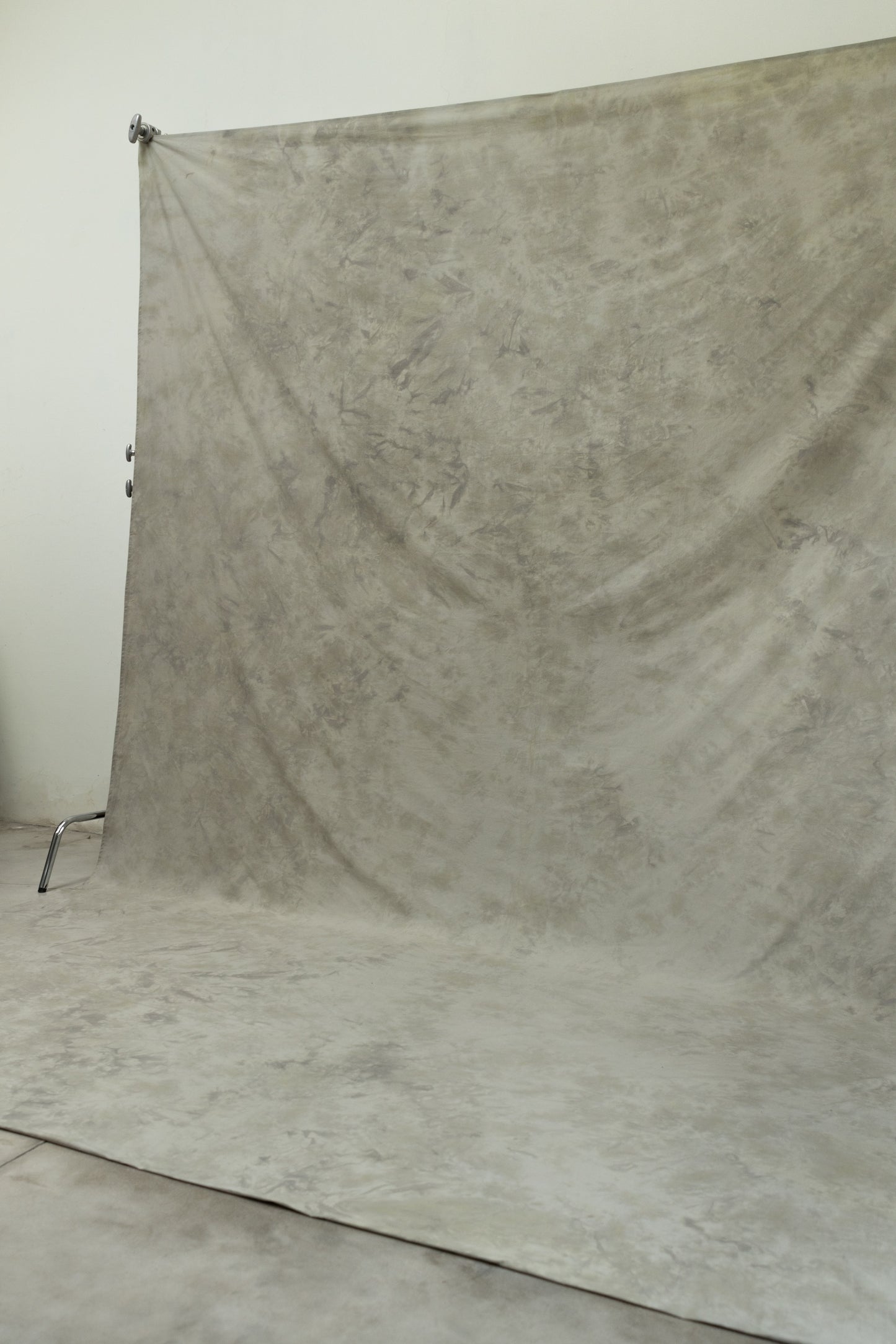 [3x5m] Tie-Dye Cotton Backdrop Muddy Grey