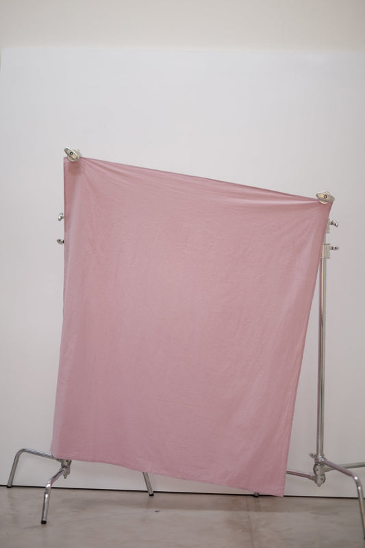 [130x140cm] Cotton Backdrop Dusty Pink