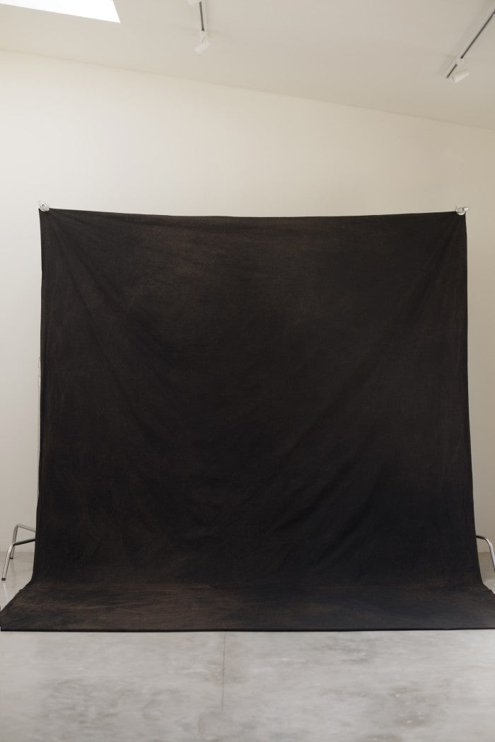 [3x5m] Cotton Backdrop Rusty Black