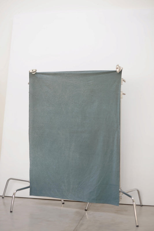 [140x100cm] Cotton Backdrop Dolphin Blue