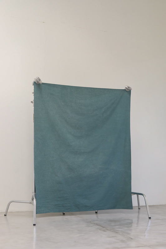 [140x120cm] Cotton Backdrop Dark Teal