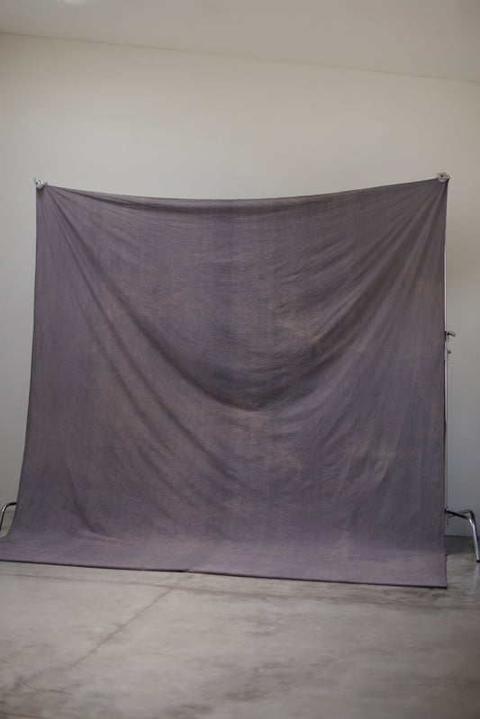 [3x5m] Cotton Backdrop Purple Grey