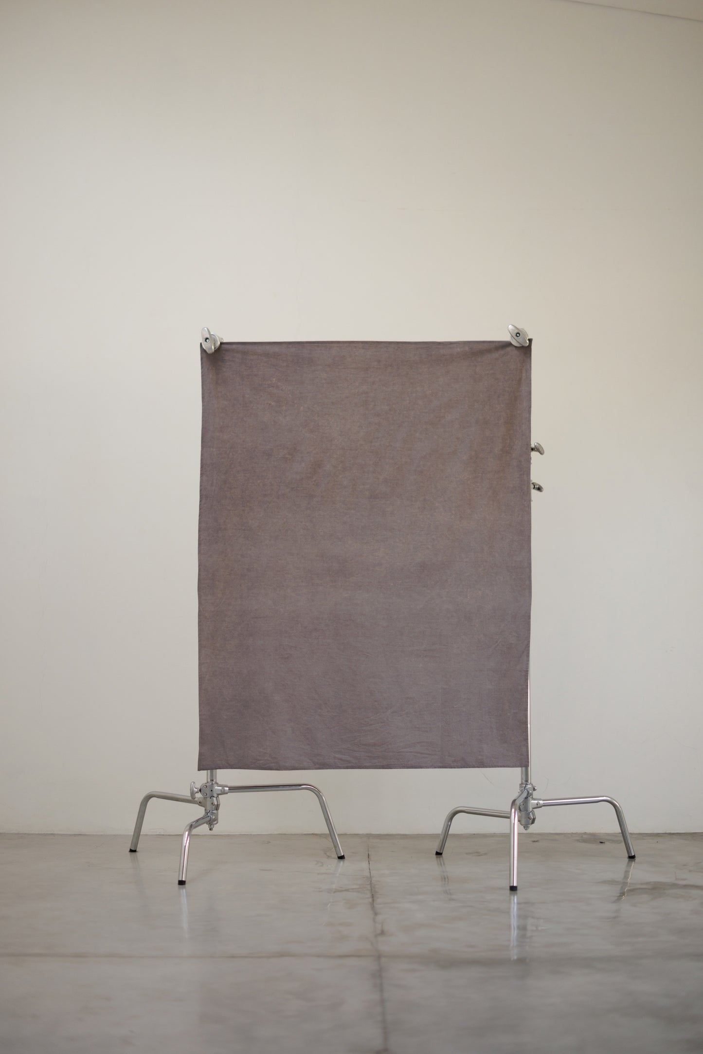 [140x100cm] Cotton Backdrop Purple Grey
